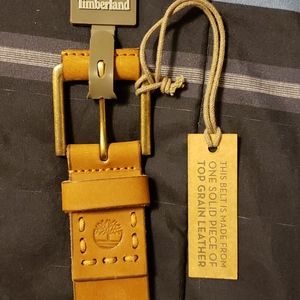 NWT- Timberland 1.5" Genuine Leather Belt